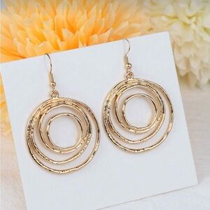 Elegant Gold Hoop Earrings